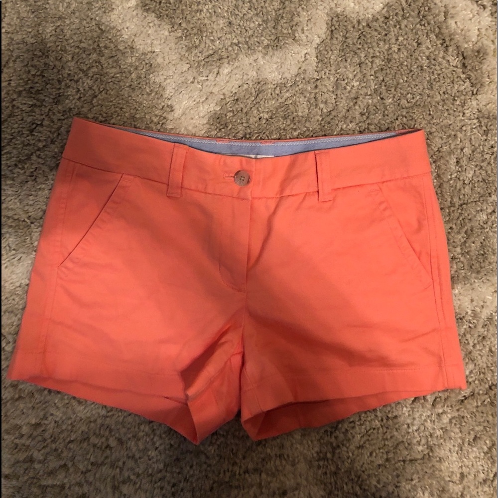 CORAL SOUTHERN TIDE SHORTS size 2